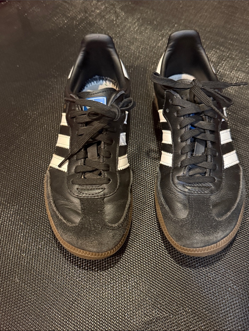 adidas samba youth side 3 Black & White Classic Sneakers